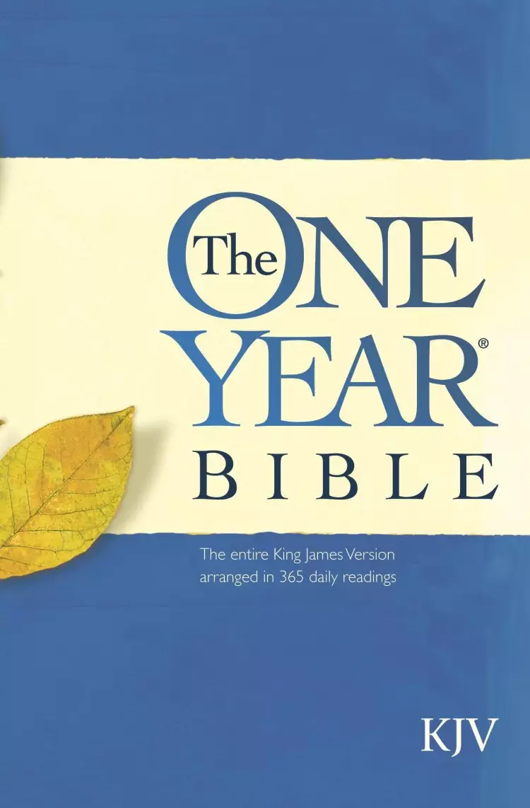 KJV One Year Bible: Paperback