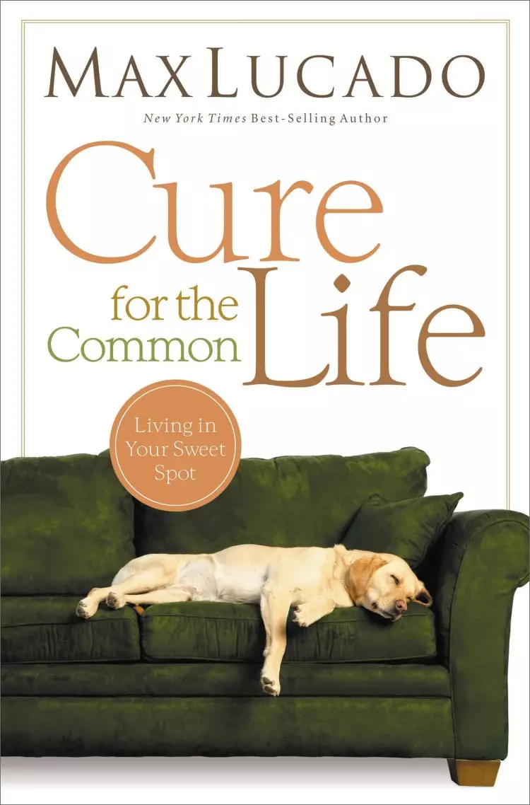 Cure For The Common Life Paperback Book