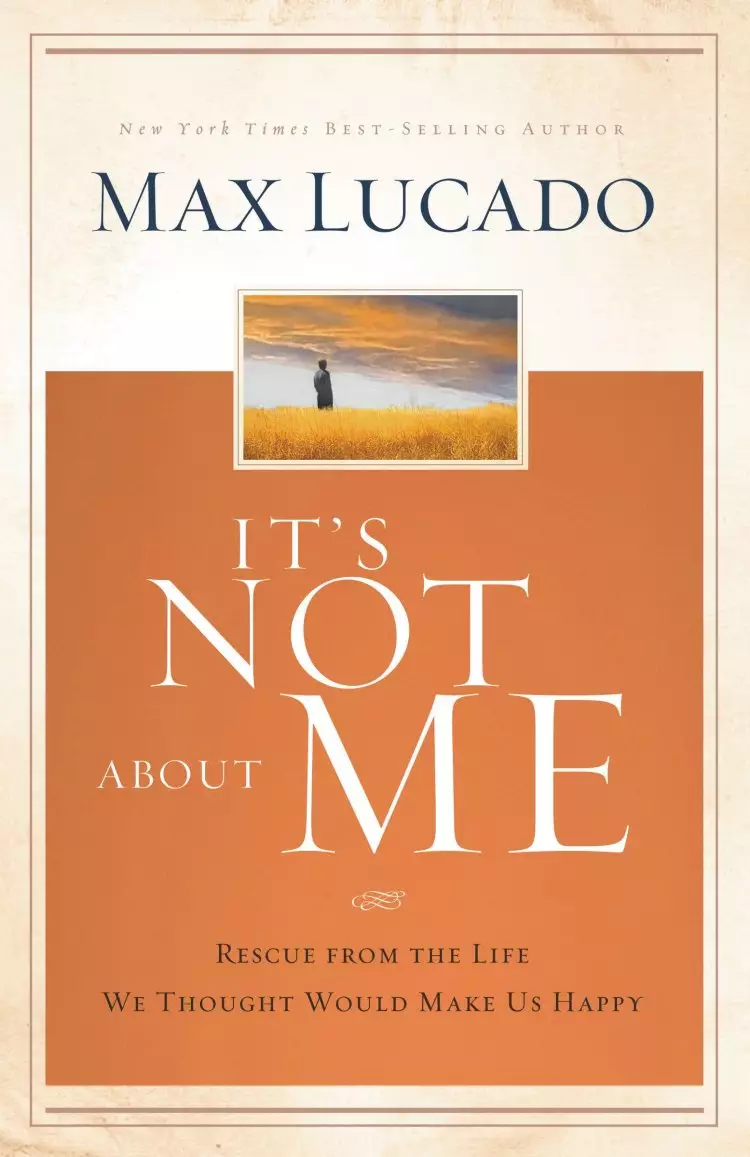 It's Not About Me Hardback Book