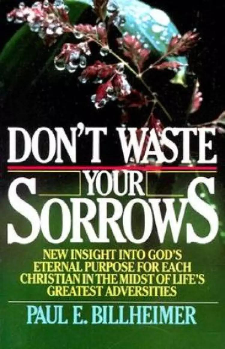 Dont Waste Your Sorrows