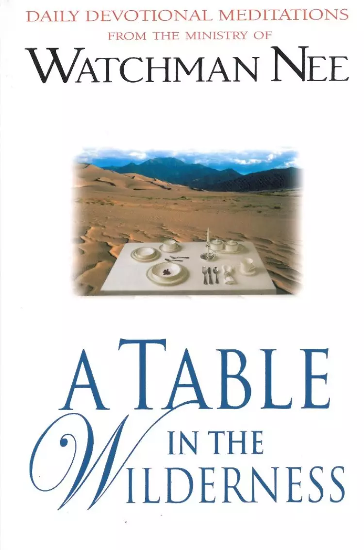 Table In The Wilderness