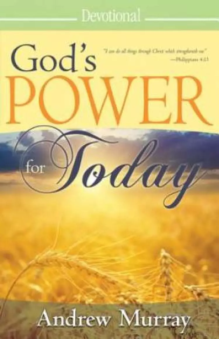 Gods Power For Today (365 Day Devotional)