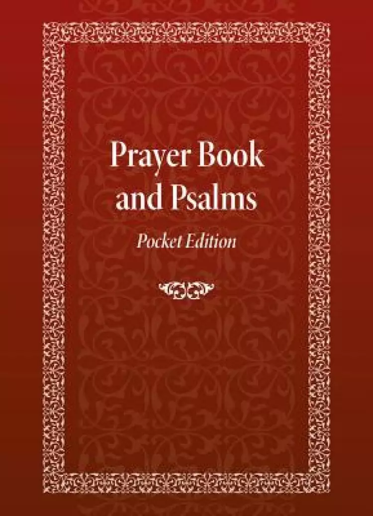 Prayer Book and Psalms: Pocket Edition