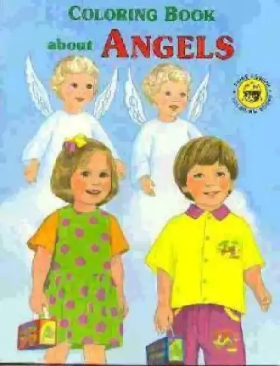 Coloring Book About Angels