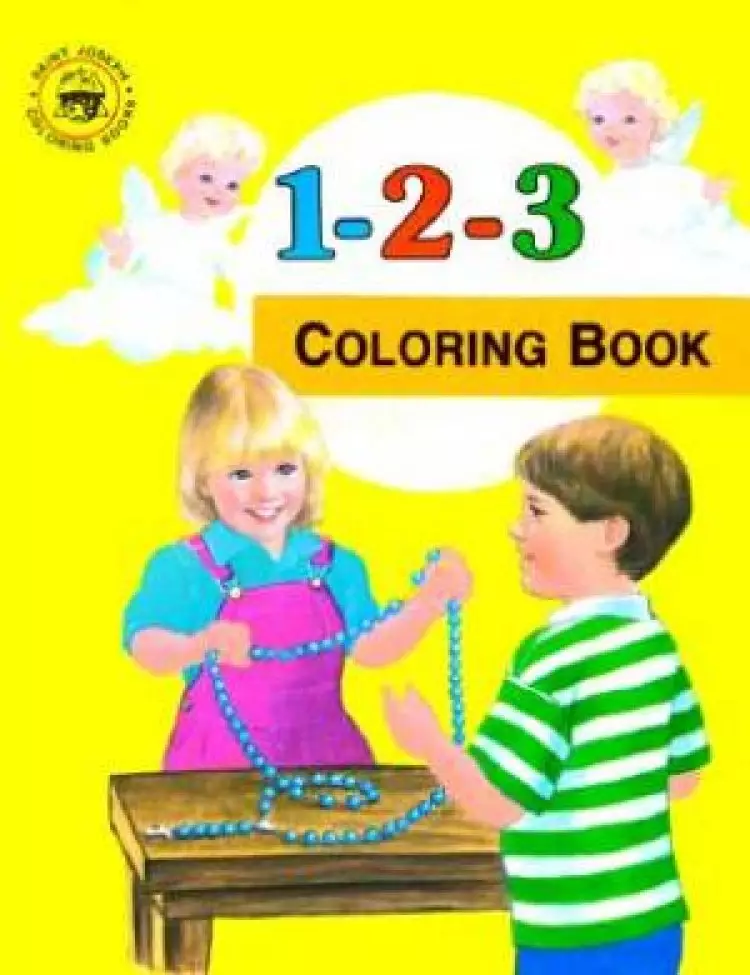 Catholic 123 Coloring Book