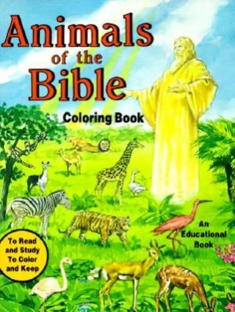 Animals Of The Bible Coloring Book
