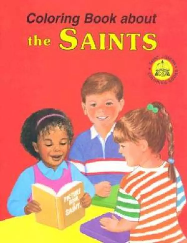 Coloring Book About The Saints