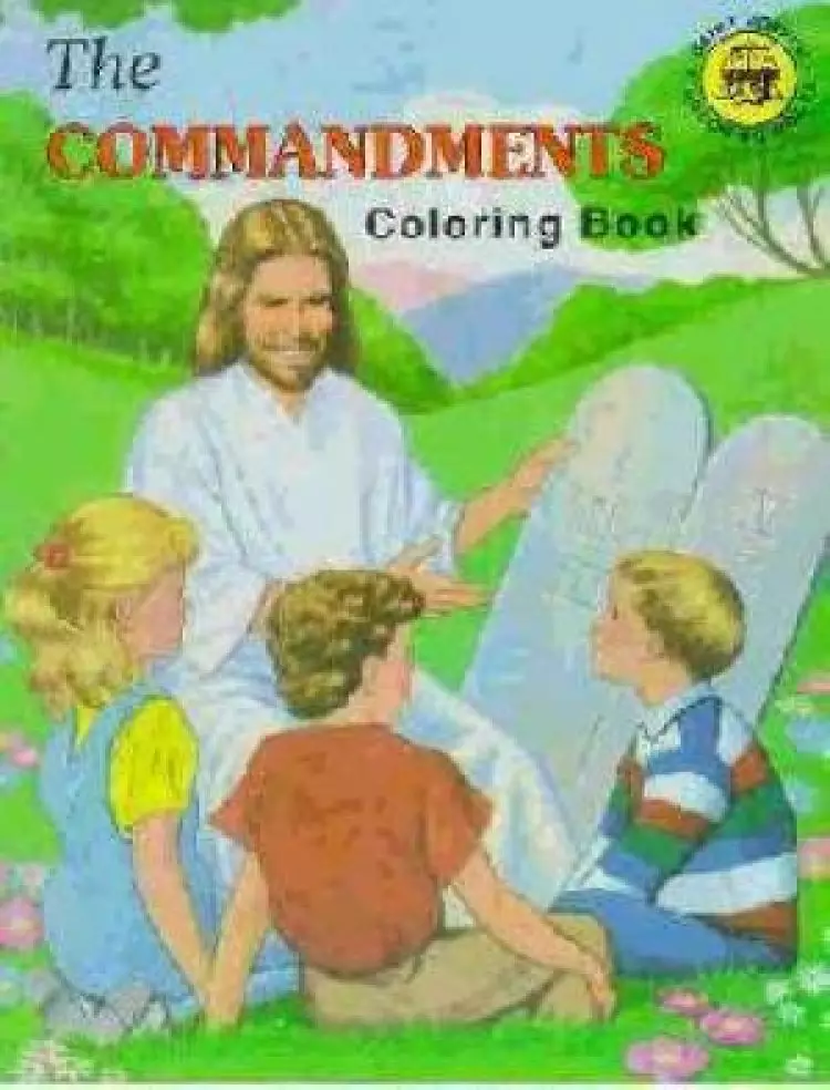 Commandments Coloring Book