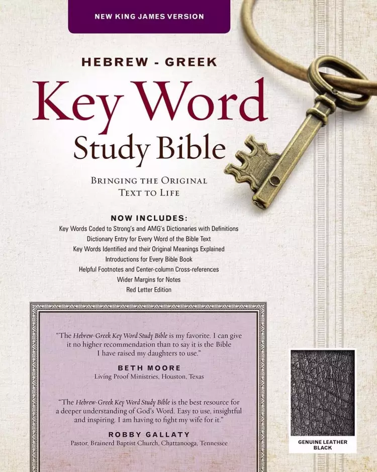 The NKJV Hebrew-Greek Key Word Study Bible