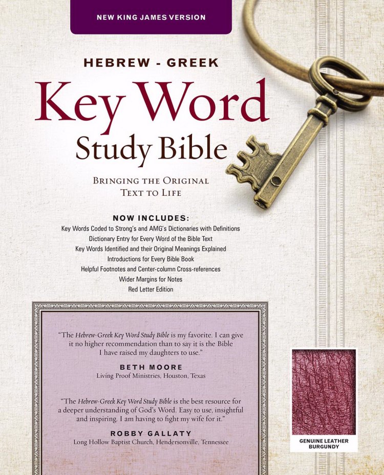 The NKJV Hebrew-Greek Key Word Study Bible