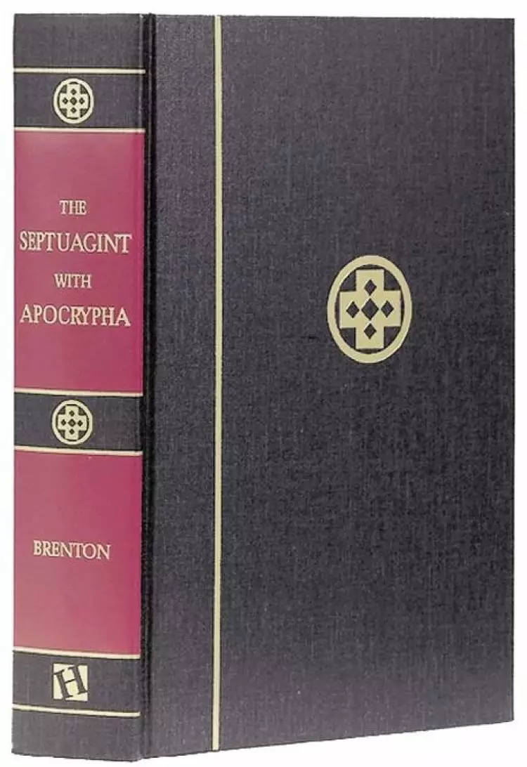 Septuagint with Apocrypha: Black, Hardback, Greek and English