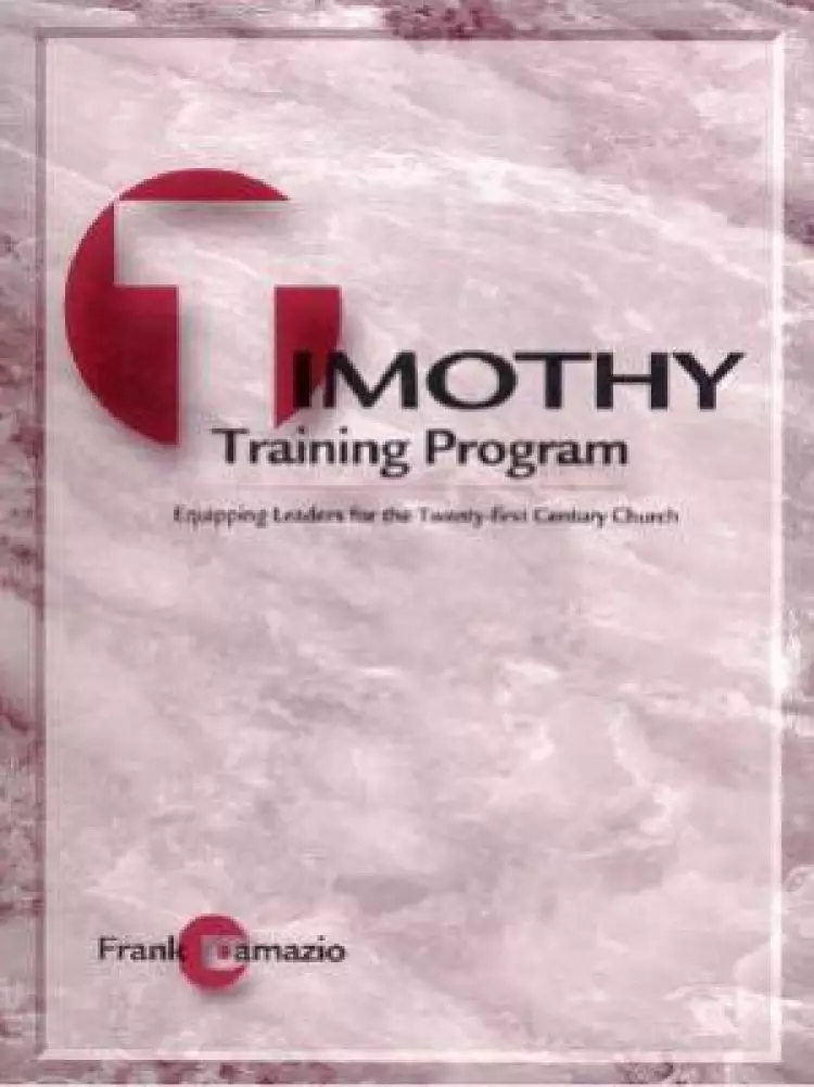 Timothy Training Student's Manual