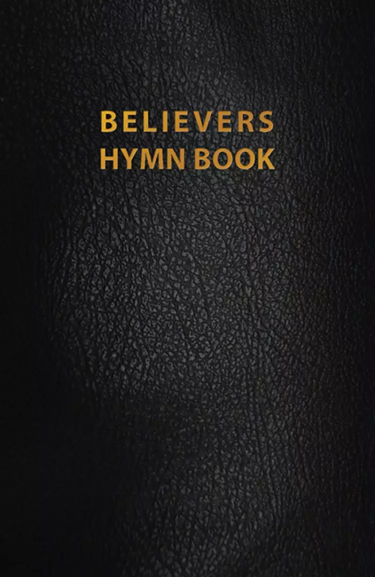 Believers Hymn Book Rev Ed Blk Lth