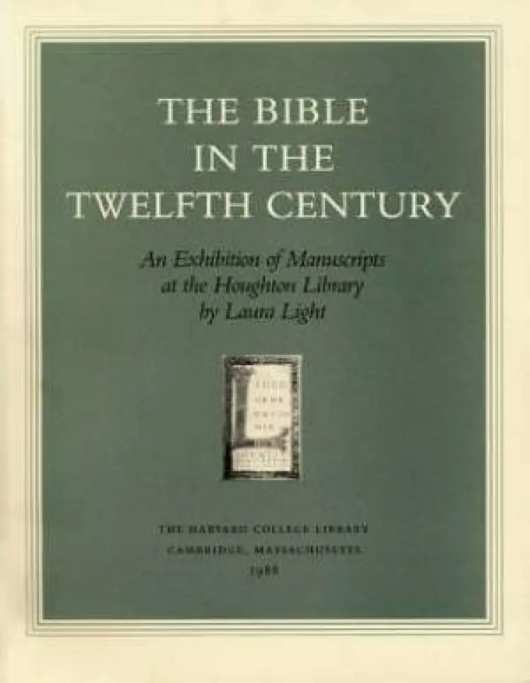Bible In The Twelfth Century