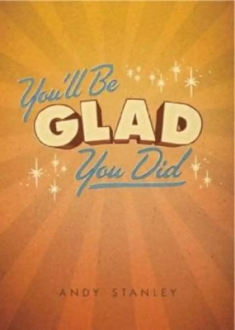 You'll Be Glad You Did DVD