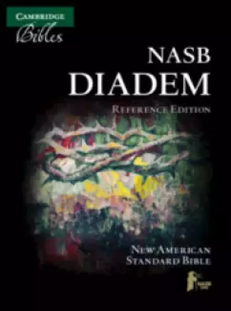 NASB Diadem Reference Edition, Dark Brown Edge-Lined Calfskin Leather, Red-letter Text, NS545:XRE