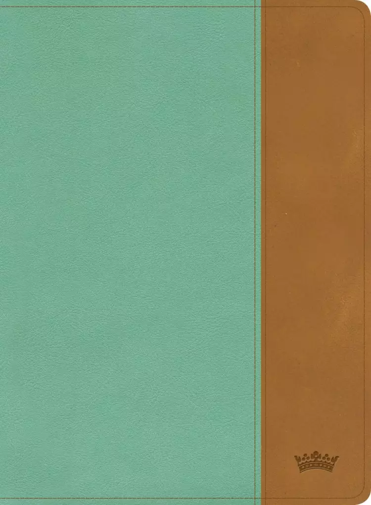 CSB Tony Evans Study Bible, Teal/Earth LeatherTouch, Indexed