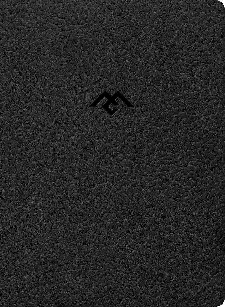 CSB Men of Character Bible, Black LeatherTouch
