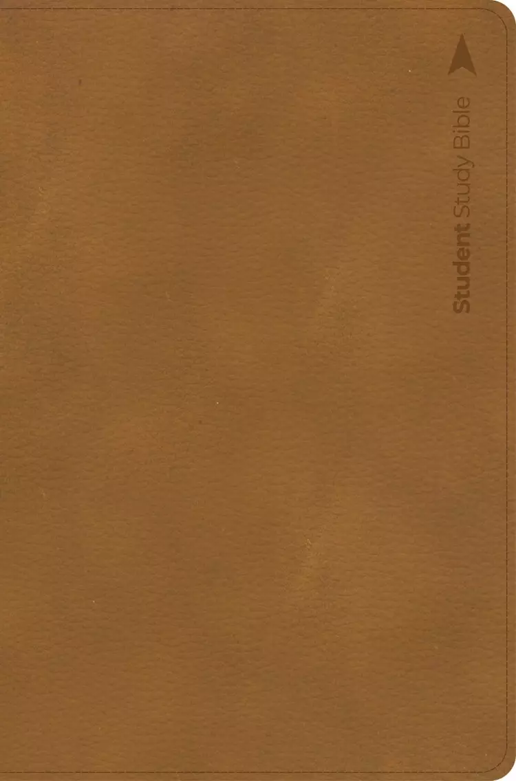 CSB Student Study Bible, Ginger Leathertouch