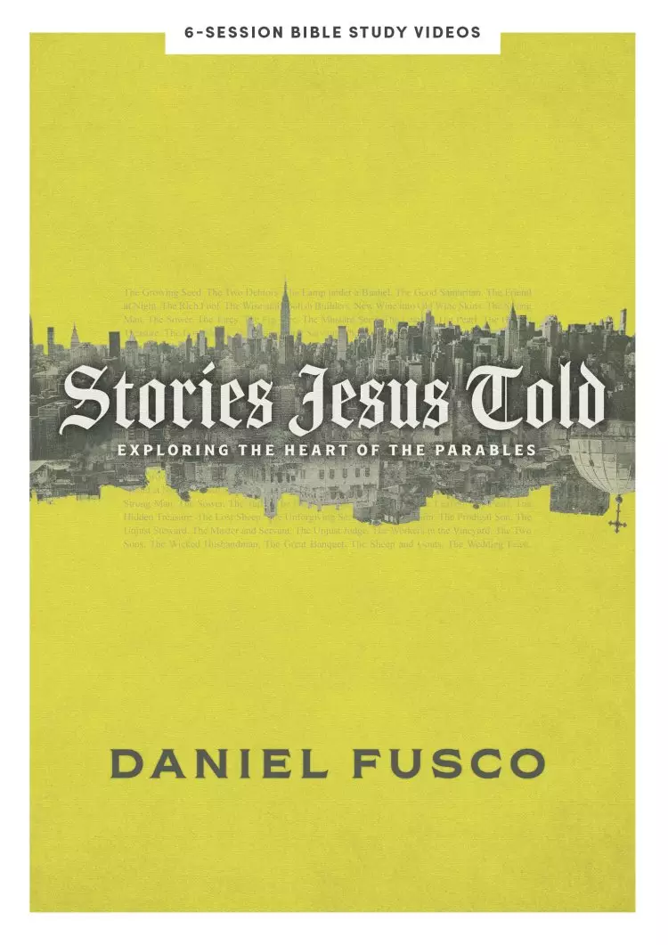 Stories Jesus Told Bible Study Book DVD Set