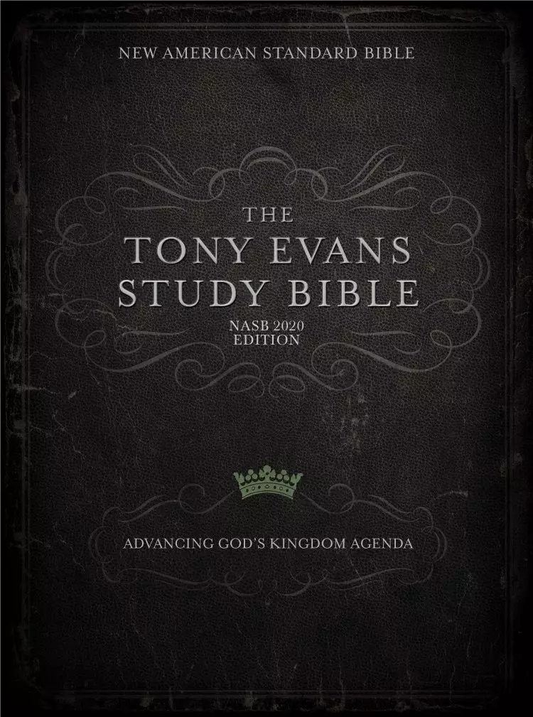 NASB Tony Evans Study Bible, Jacketed Hardcover