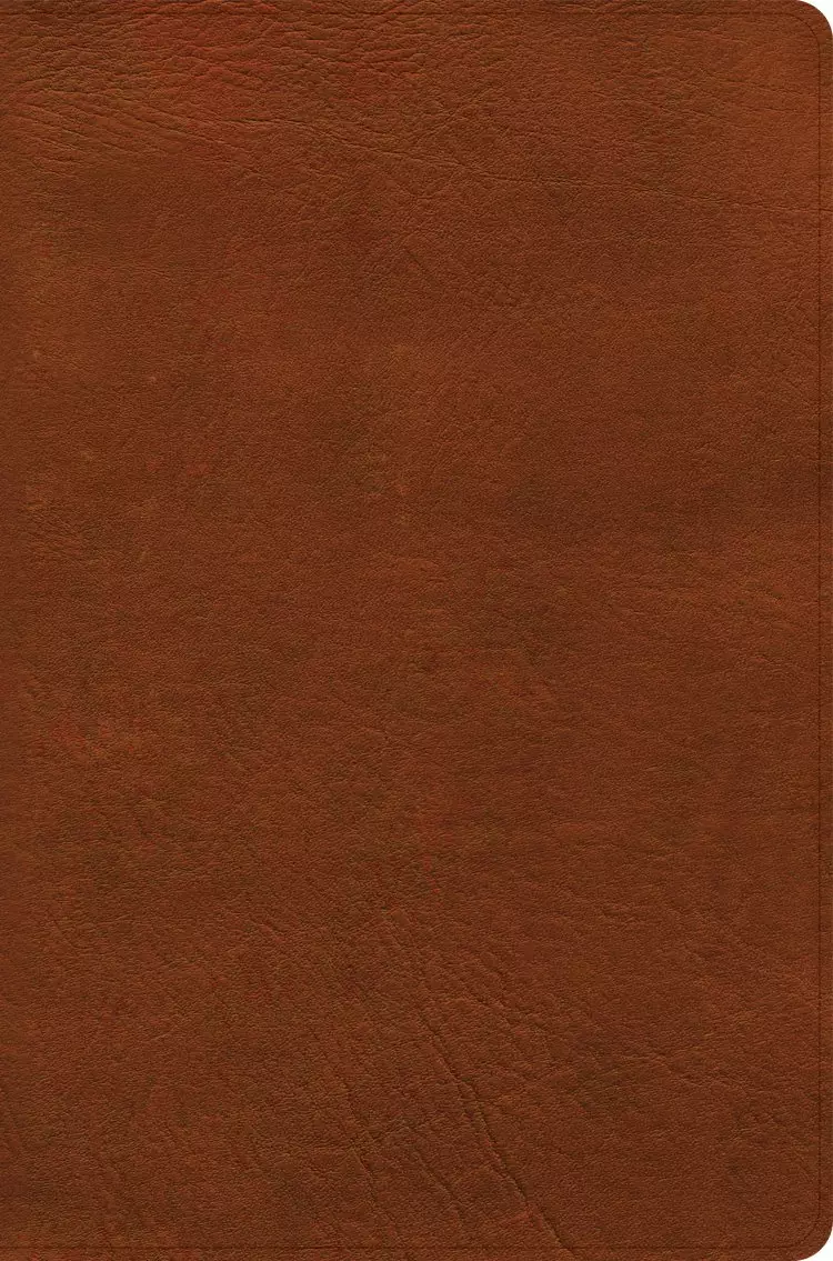 NASB Giant Print Reference Bible, Burnt Sienna LeatherTouch, Indexed