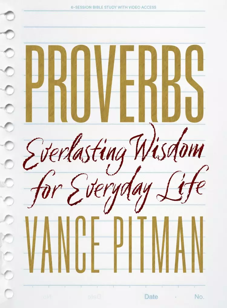 Proverbs - Bible Study Book with Video Access