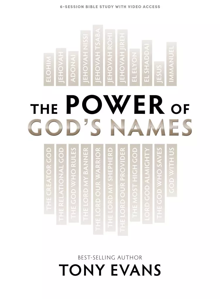 Power of God's Names - Bible Study Book with Video Access