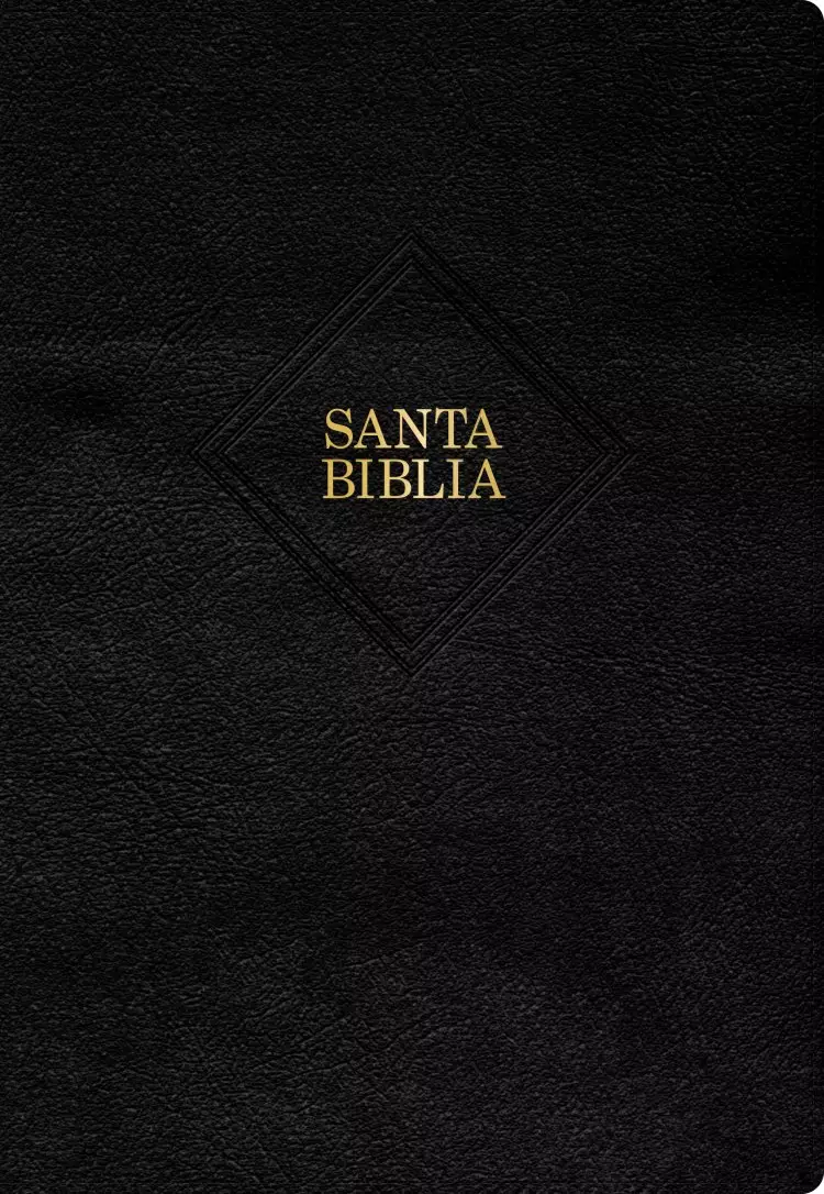 RVR 1960 Biblia letra supergigante edición 2023, negro piel fabricada con índice