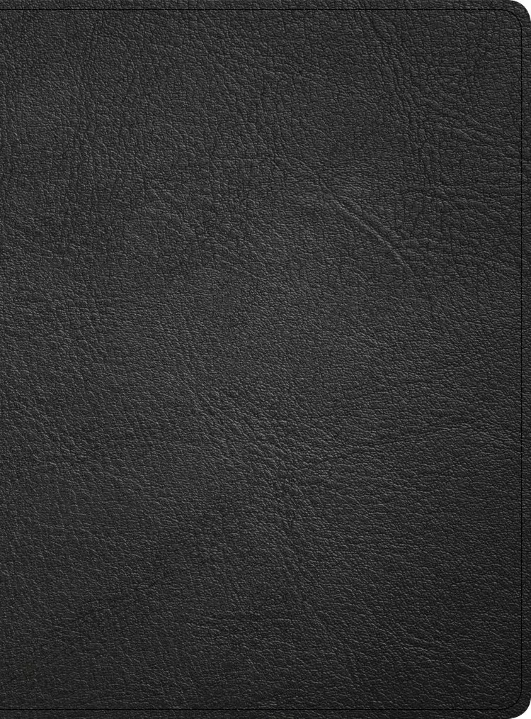 NASB Tony Evans Study Bible, Black Genuine Leather, Indexed