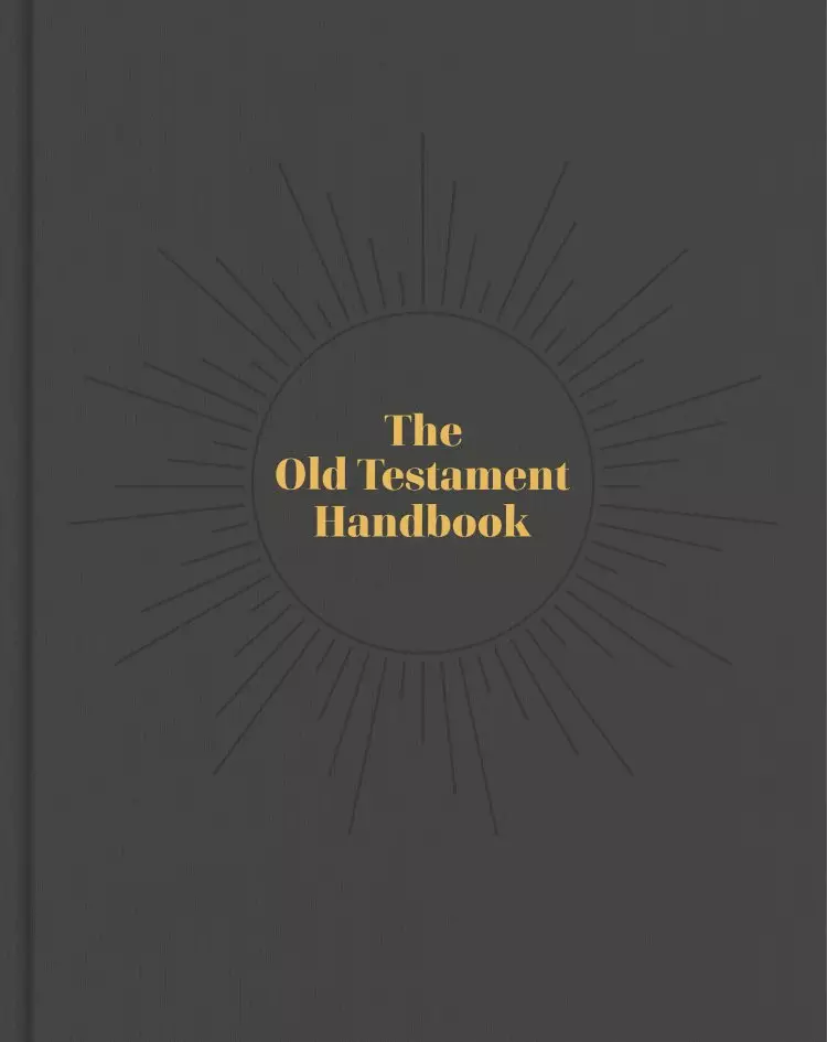 Old Testament Handbook, Charcoal Cloth Over Board