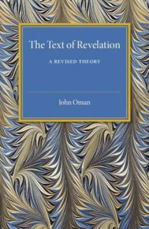 The Text of Revelation