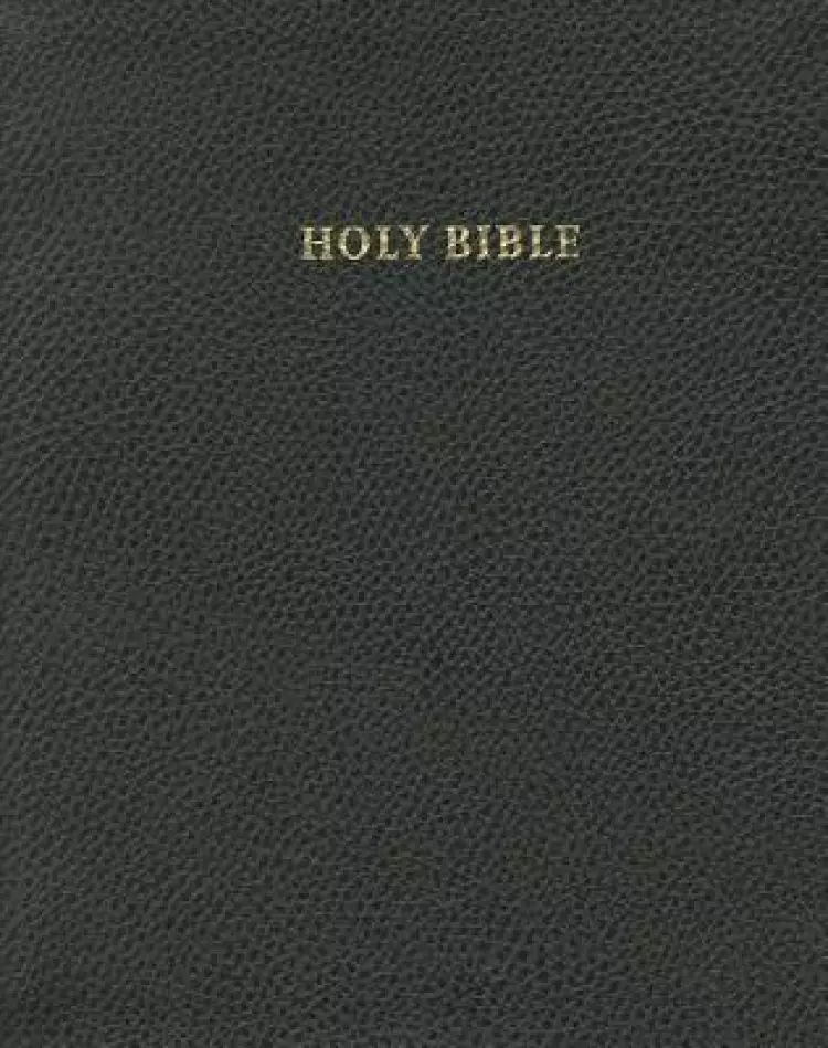 NKJV Wide Margin Pitt Minion Reference Bible Calfskin Black