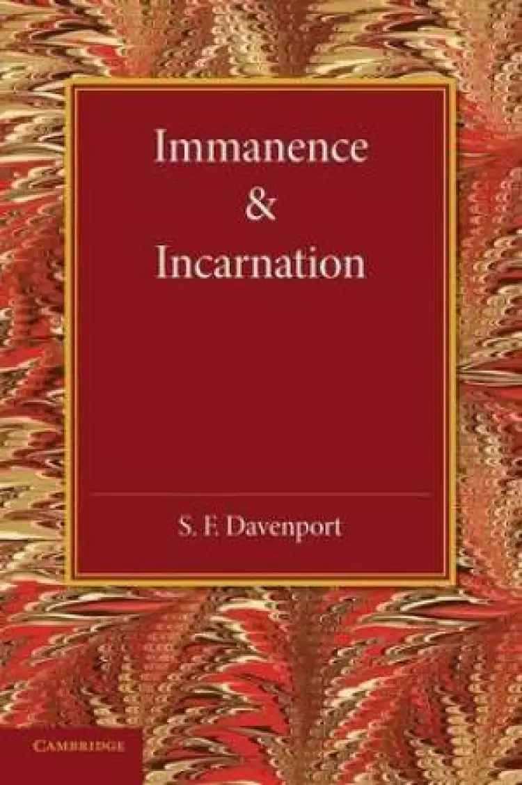 Immanence and Incarnation