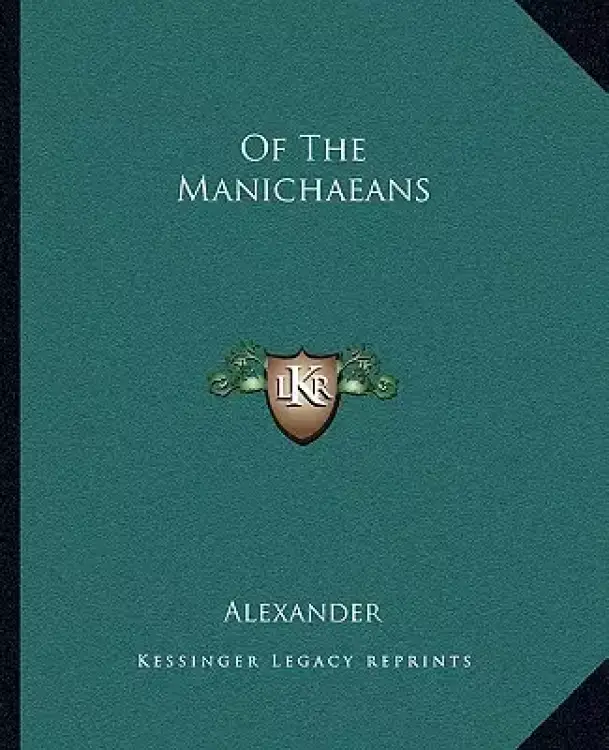 Of the Manichaeans