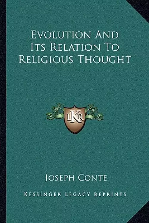 Evolution And Its Relation To Religious Thought