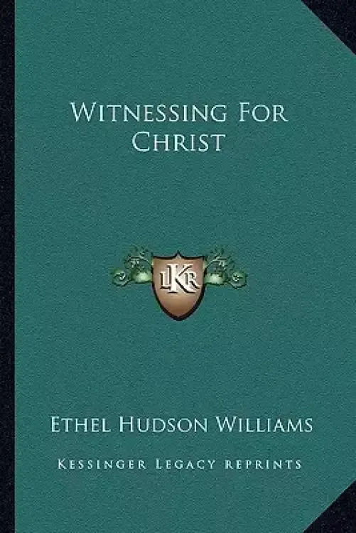 Witnessing For Christ