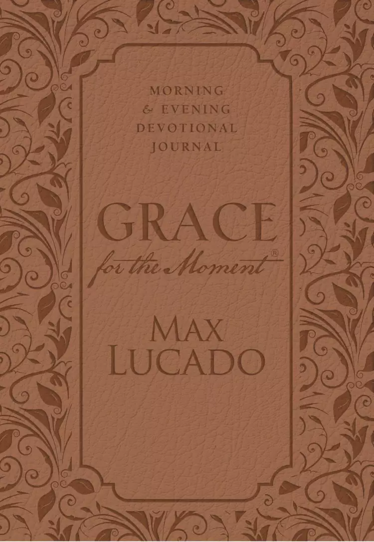 Grace for the Moment: Morning and Evening Devotional Journal, Hardcover