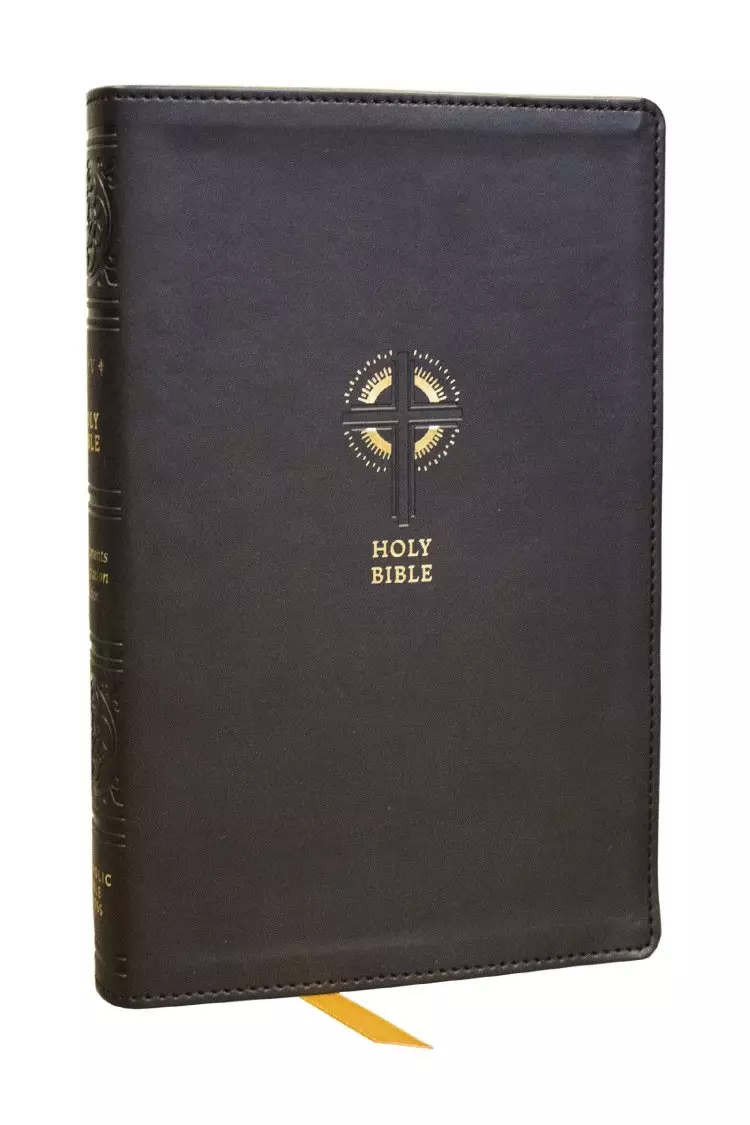 NRSVCE Sacraments of Initiation Catholic Bible, Black Leathersoft, Comfort Print