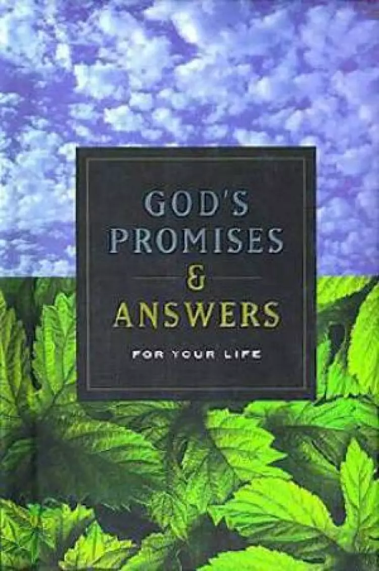 Gods Promises And Answers For Your Life