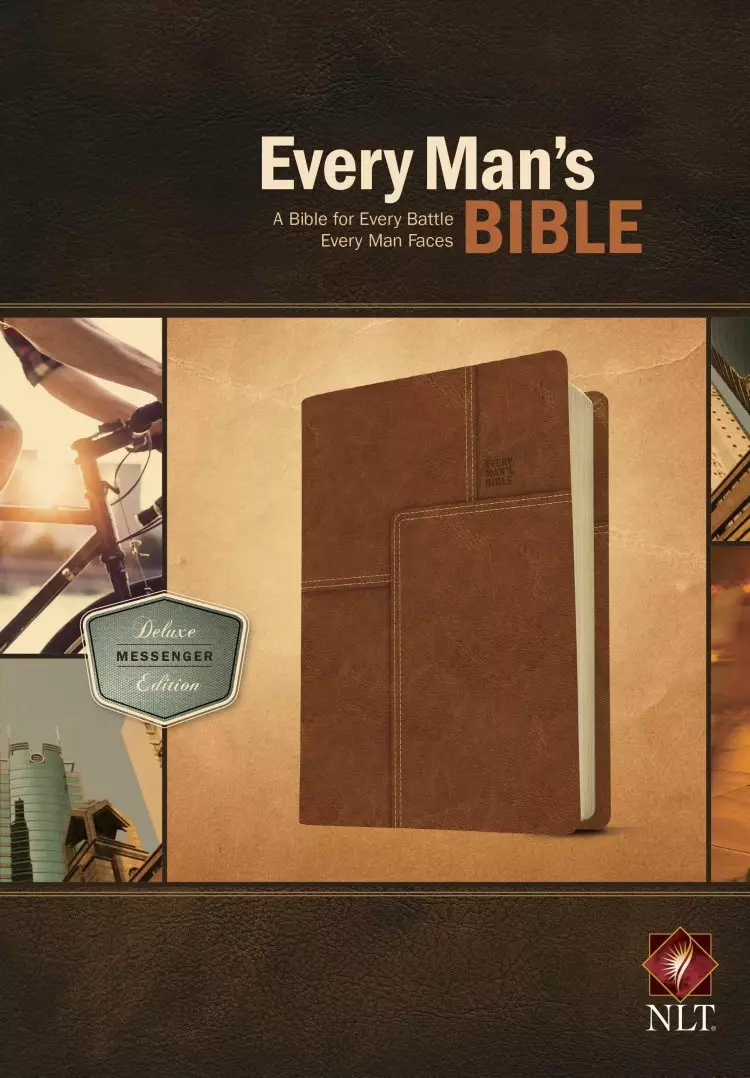 Nlt Every Mans Bible Deluxe Messenger Ed
