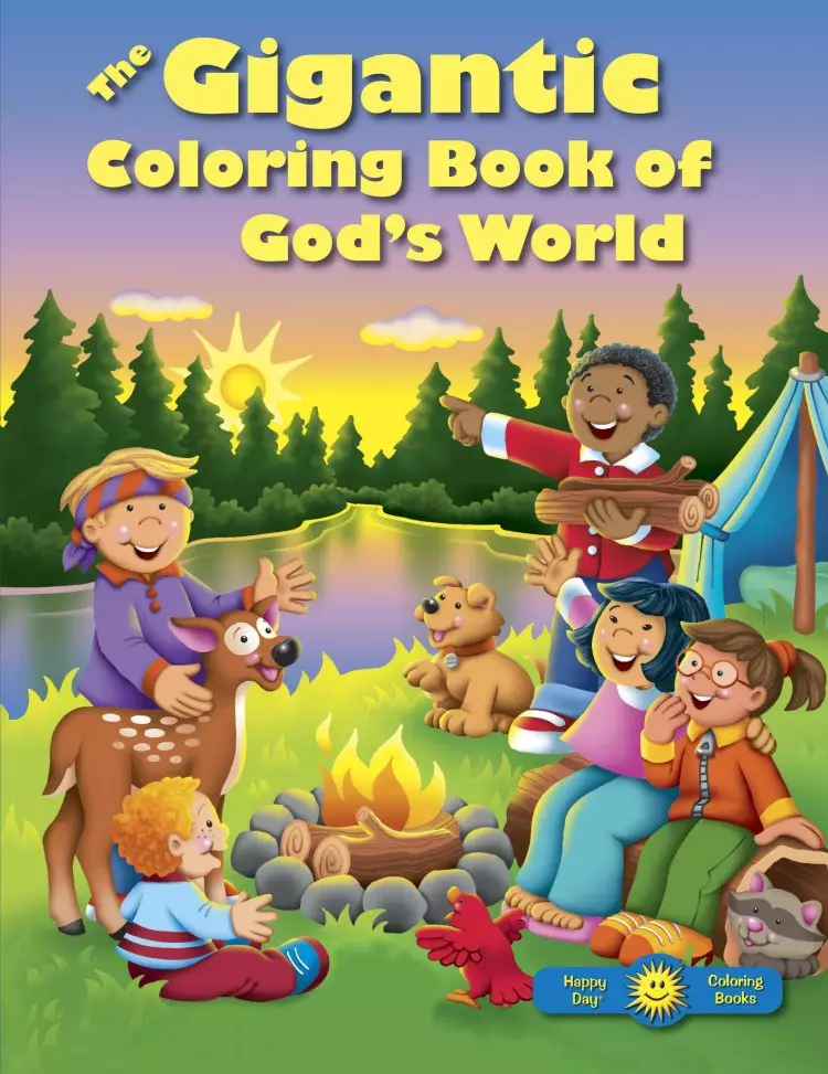 Gigantic Coloring Book of God's World