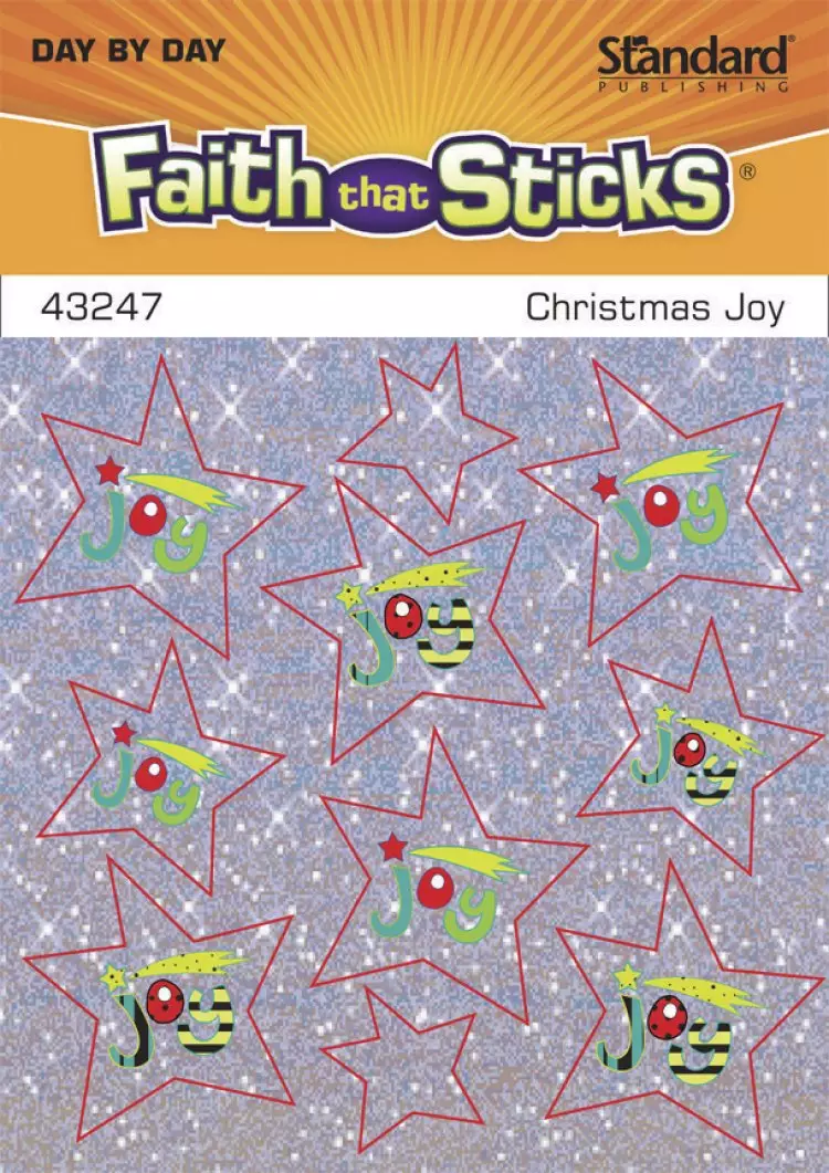 Christmas Joy - Faith That Sticks Stickers