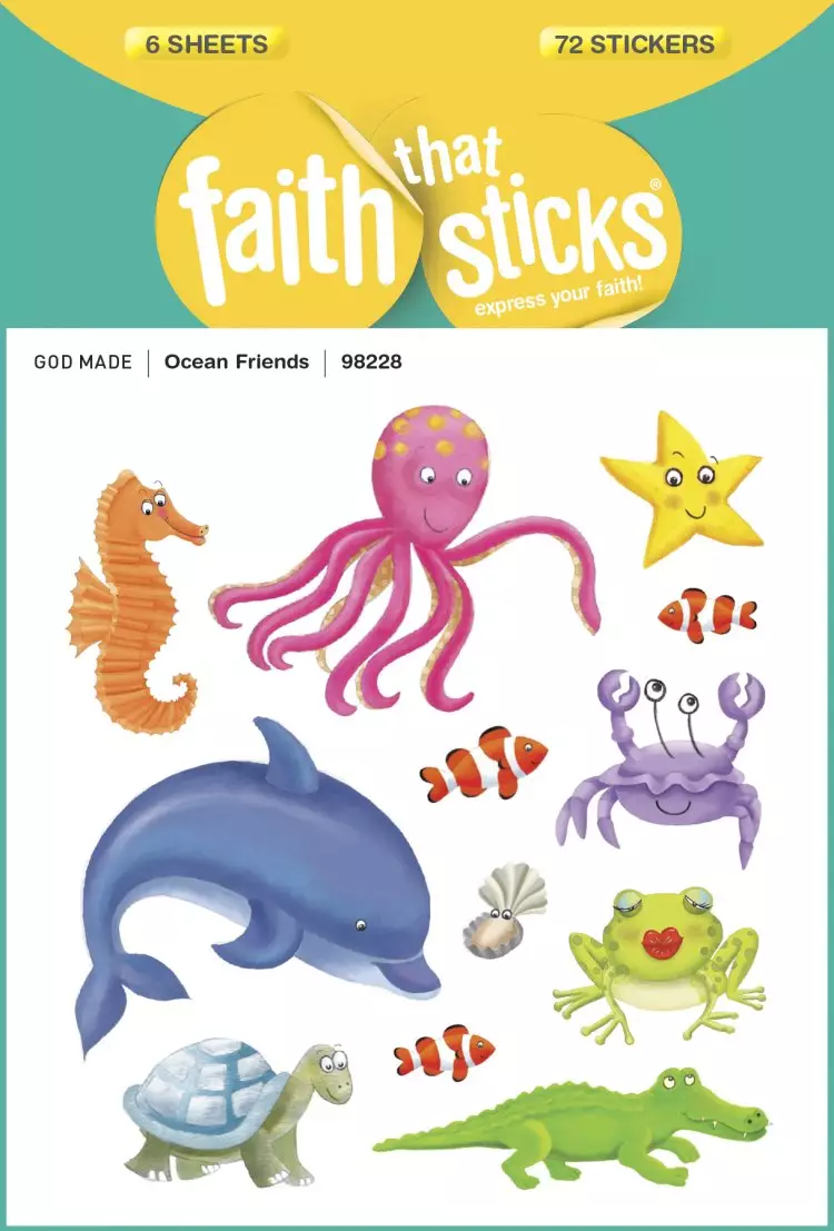 Ocean Friends - Faith That Sticks Stickers