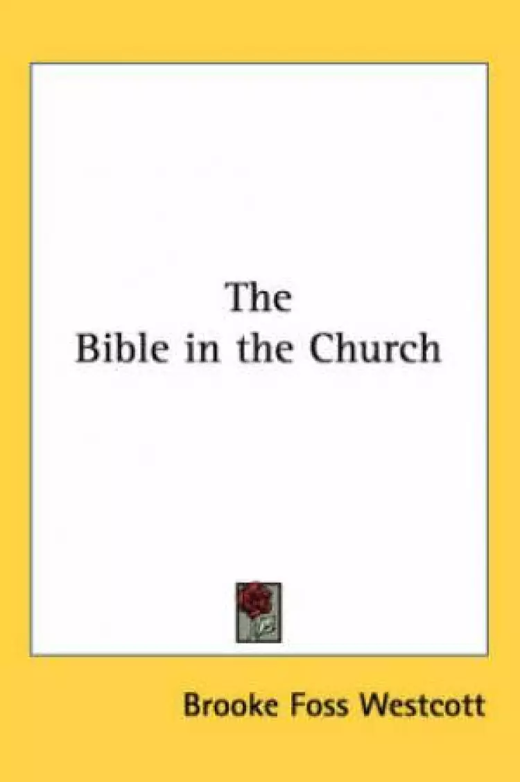 Bible In The Church