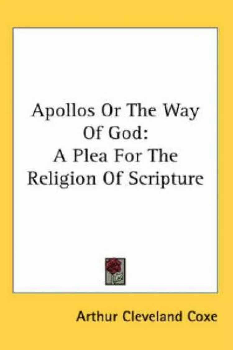 Apollos Or The Way Of God