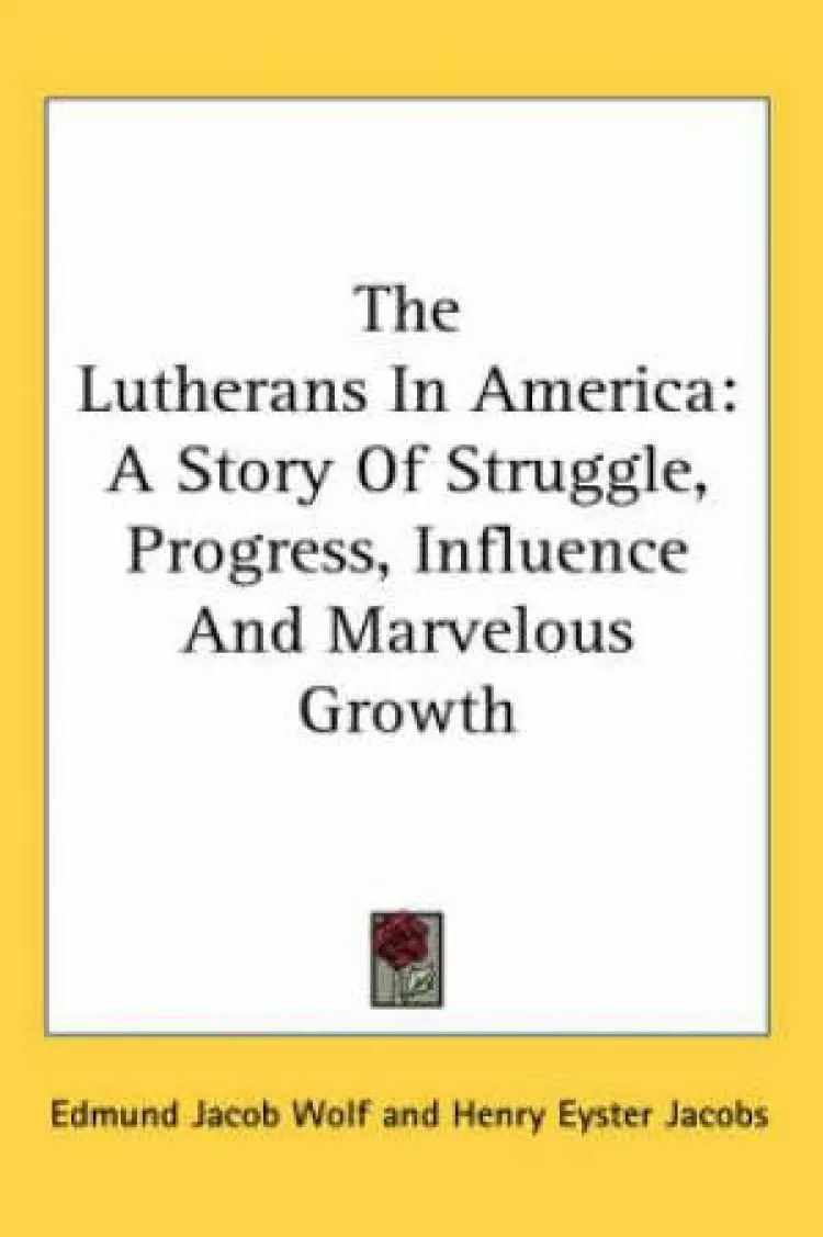Lutherans In America