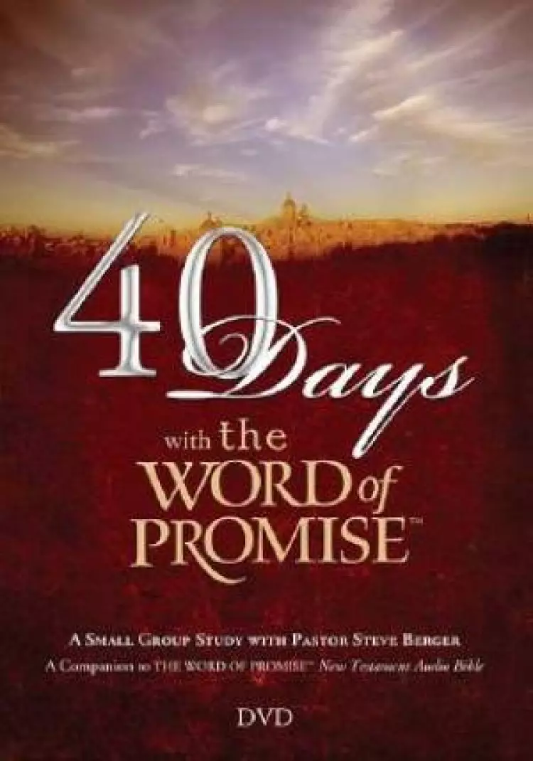 40 Days With The Word Of Promise Dvd