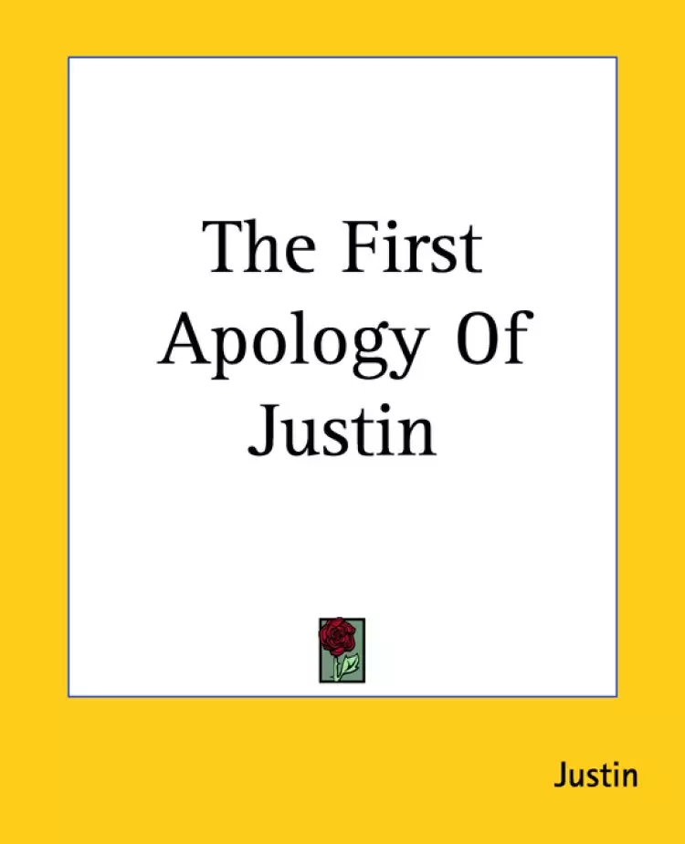 First Apology Of Justin