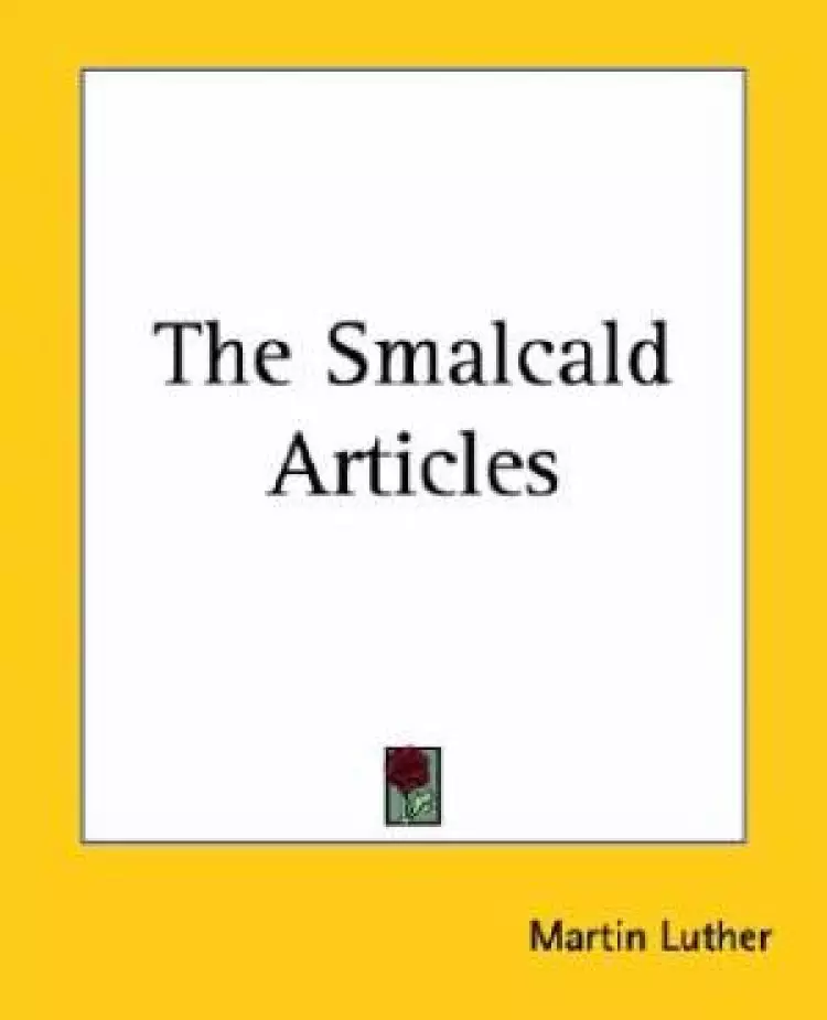 Smalcald Articles